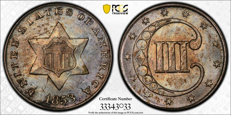 Cert 33343033 - Coin Image