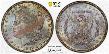 1879 $1 MS64