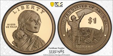 2015-S $1 Native American PR70DCAM