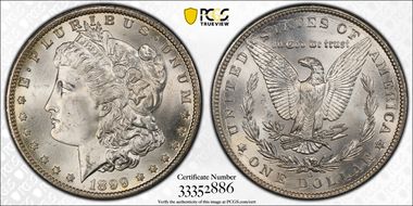 1899-O $1 MS65