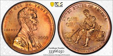 2009 1C Lincoln-Formative Years DDR FS-803 MS65RB