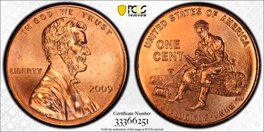 2009 1C Lincoln-Formative Years DDR FS-804 MS65RD