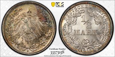 1916-D 1/2 Mk J-16 MS67