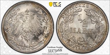 1916-D 1/2 Mk J-16 MS67