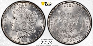 1878 8TF $1 MS62