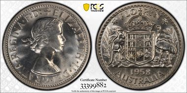 1958(m) Florin PR66