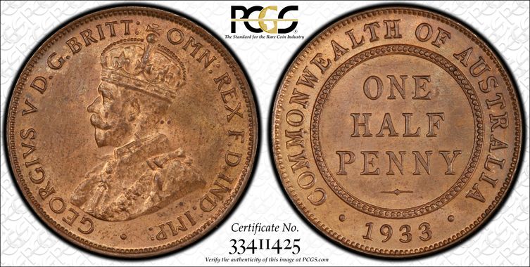 Cert 33411425 - Coin Image