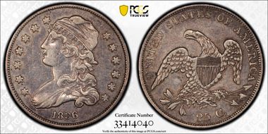 1836 25C Browning 2 VF35