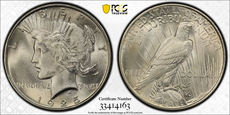 Cert 33414163 - Coin Image