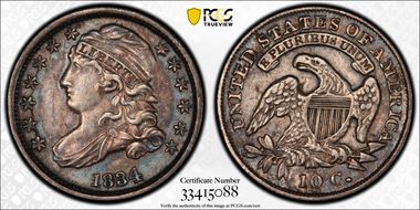 1834 10C JR-2, Large 4 N1