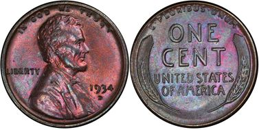 1934-D 1C MS65BN