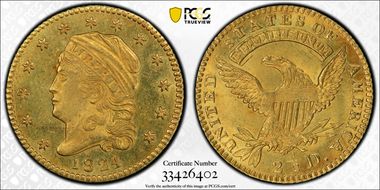 1824/1 $2.50 BD-1 MS64