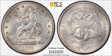 1875-S T$1 MS61