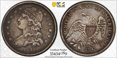 1834 25C Browning 5 N1