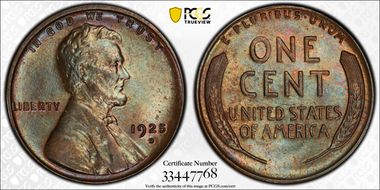 1925-D 1C MS65BN