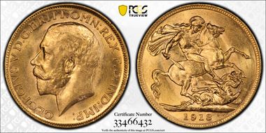 1913-M Sov S-3999 MS64