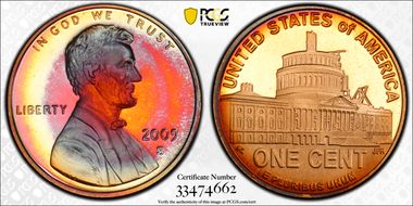 2009-S 1C Lincoln-Presidency PR67RB