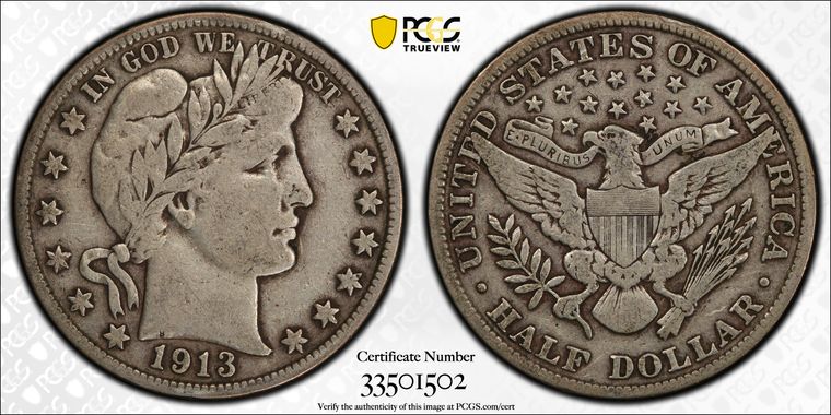 Cert 33501502 - Coin Image