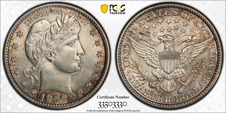 Cert 33503330 - Coin Image