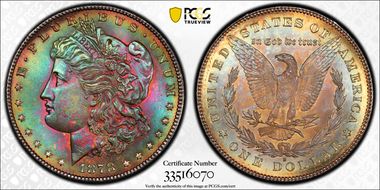 1878-S $1 MS65