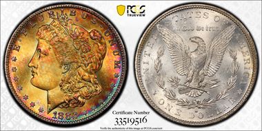 1882-S $1 MS66+