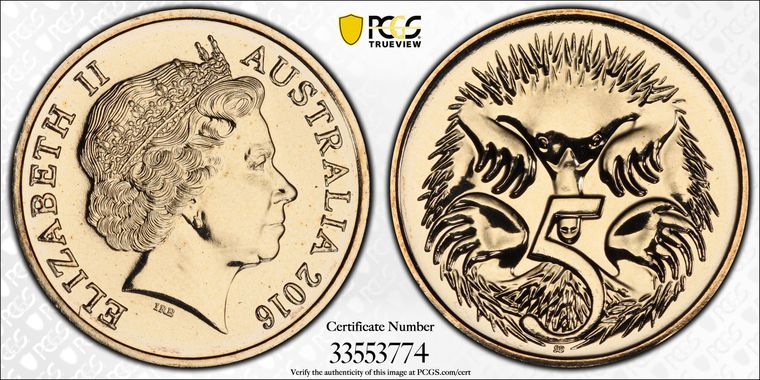 Cert 33553774 - Coin Image