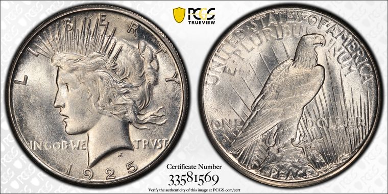 Cert 33581569 - Coin Image