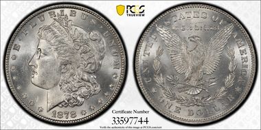 1878 7/8TF $1 VAM 30, Extra Talons Weak 7/0 MS64