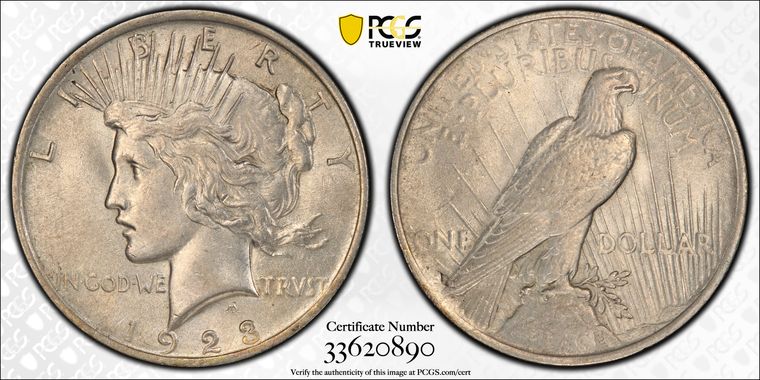 Cert 33620890 - Coin Image