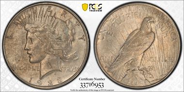 1923-S $1 AU55