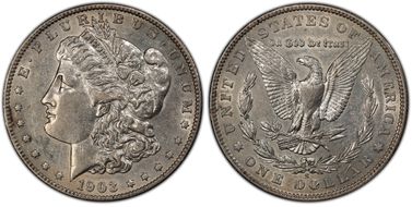 1903-S $1 AU53