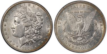 1879-O $1 VAM 4 O/Horizontal O AU53