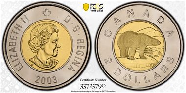 2003-W $2 No Crown PL68