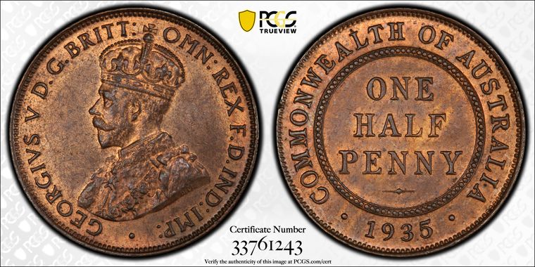 Cert 33761243 - Coin Image