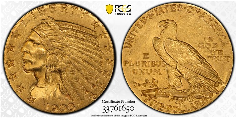 Cert 33761650 - Coin Image