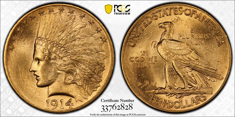 Cert 33762828 - Coin Image