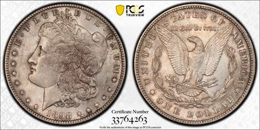 1898 $1 MS63