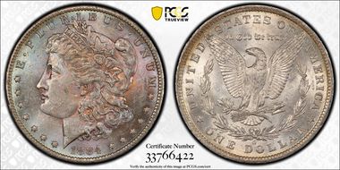 1884-O $1 MS63