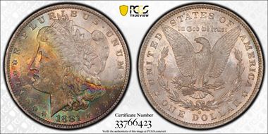 1881-O $1 MS63