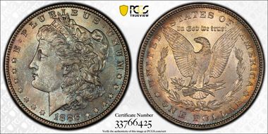 1886 $1 MS64