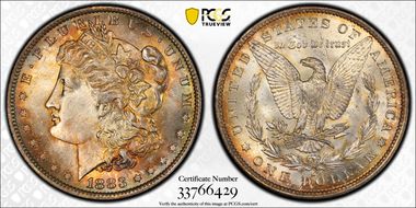 1883-O $1 MS65