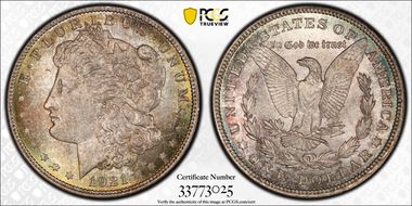 1921 $1 Morgan MS65