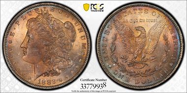 1882-O $1 MS64