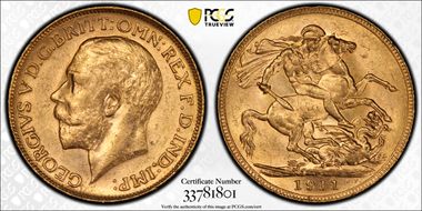 1911-P Sov S-4001 MS62