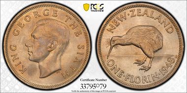 1948 Florin MS65
