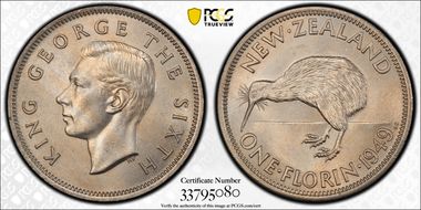 1949 Florin MS63