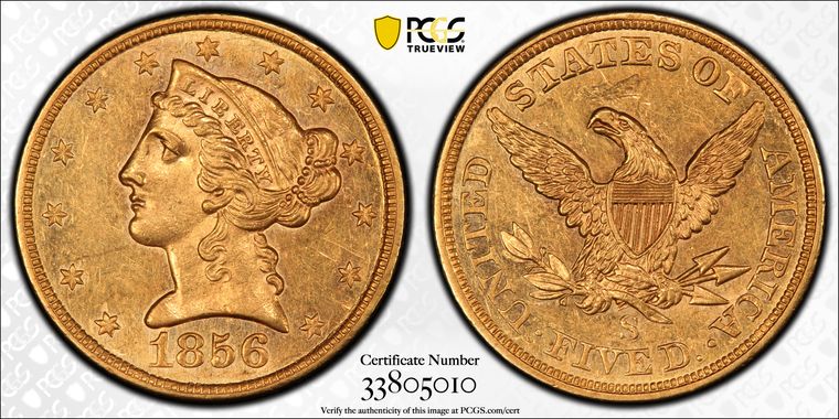 Cert 33805010 - Coin Image