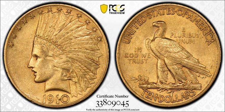 Cert 33809045 - Coin Image