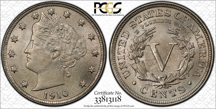 Cert 33813118 - Coin Image