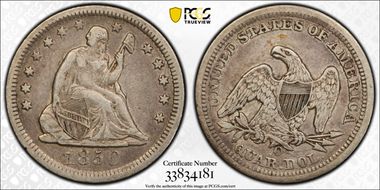 1850-O 25C XF40